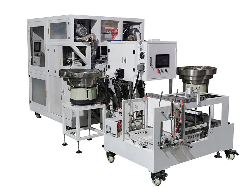Automatic Bagging Nest - Making And Stick - Inserting Machine