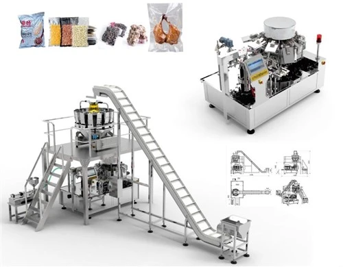 Automatic Bag Vacuum Packaging Machine